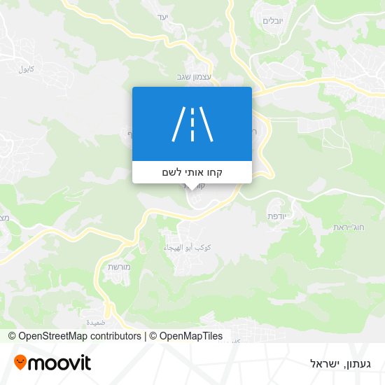 מפת געתון
