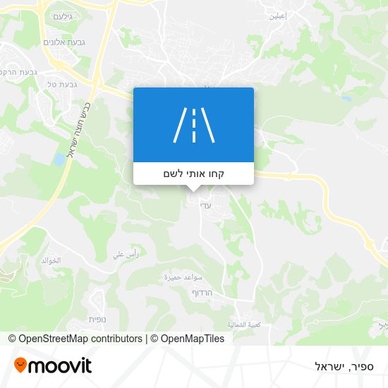 מפת ספיר