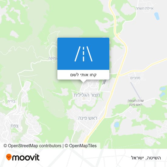 מפת השיטה