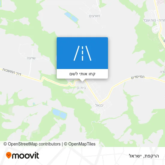 מפת הרקפת