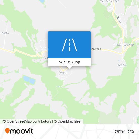 מפת מגל