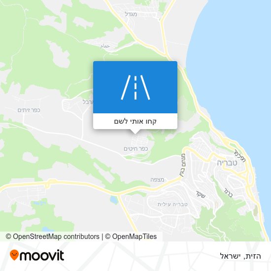 מפת הזית