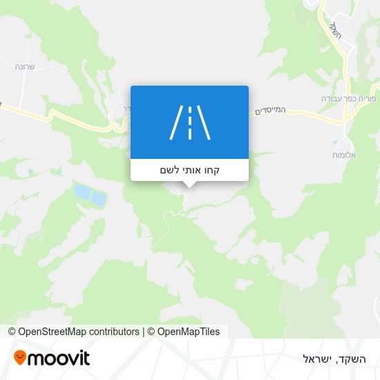 מפת השקד