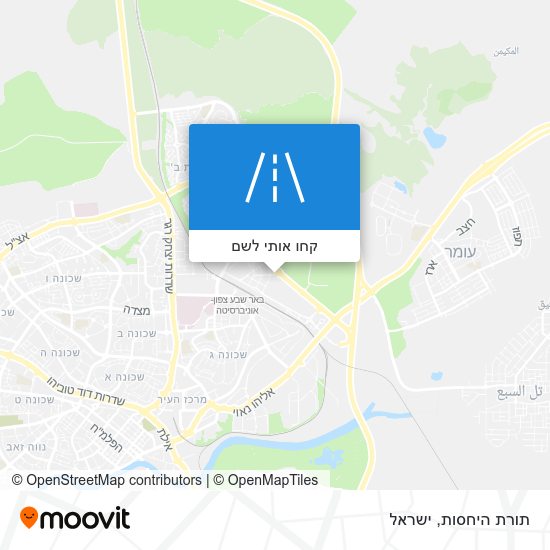 מפת תורת היחסות