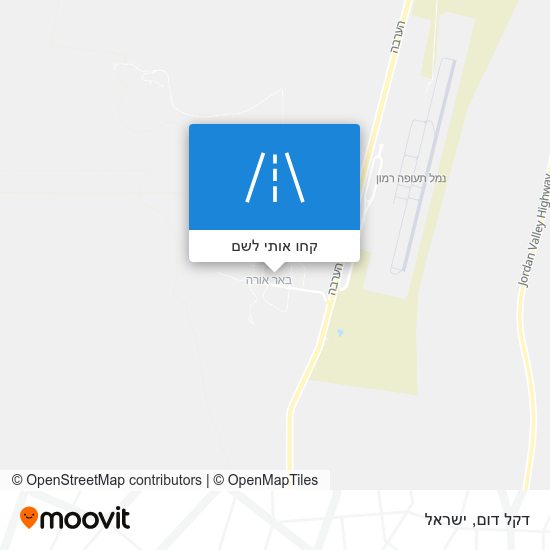 מפת דקל דום
