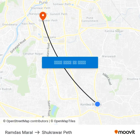 रामदास मराळ to शुक्रवार पेठ map