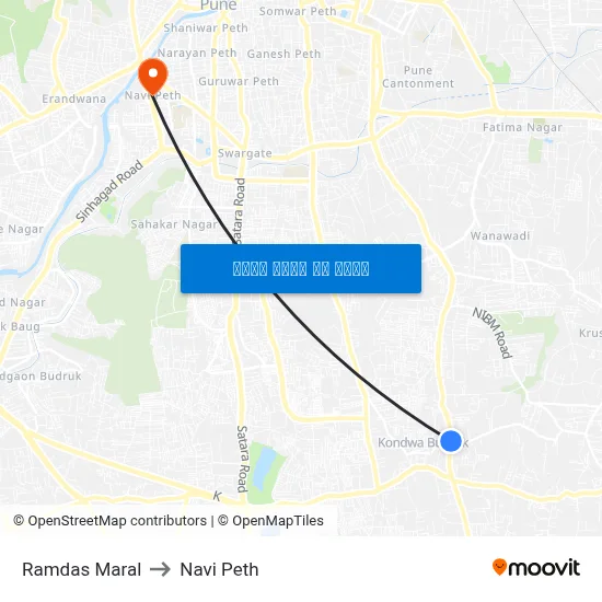 Ramdas Maral to Navi Peth map