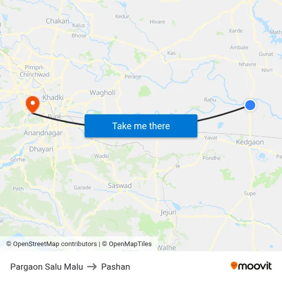 परगांव सालू मालू to पाषाण map