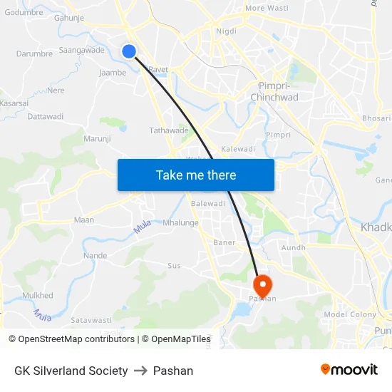 जी के सिल्वरलैंड सोसाइटी to पाषाण map