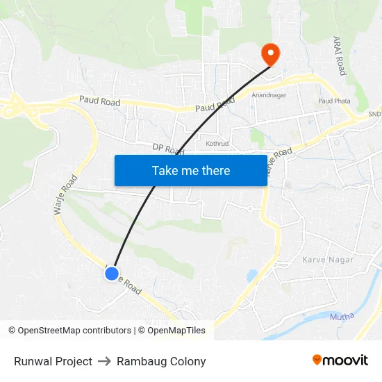 रनवाल प्रोजेक्ट to रामबाग कॉलोनी map