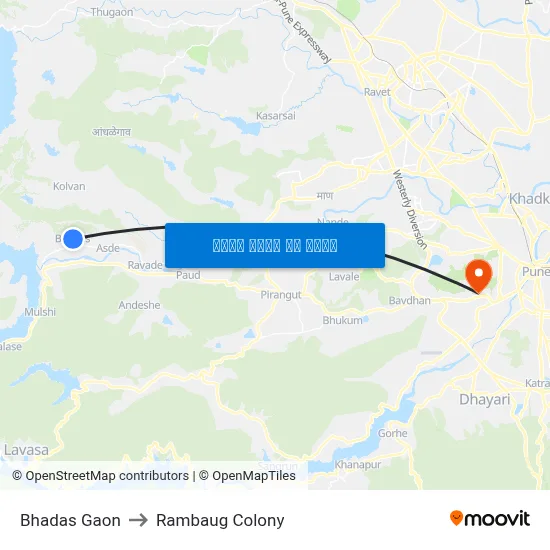 भडस गांव to रामबाग कॉलोनी map