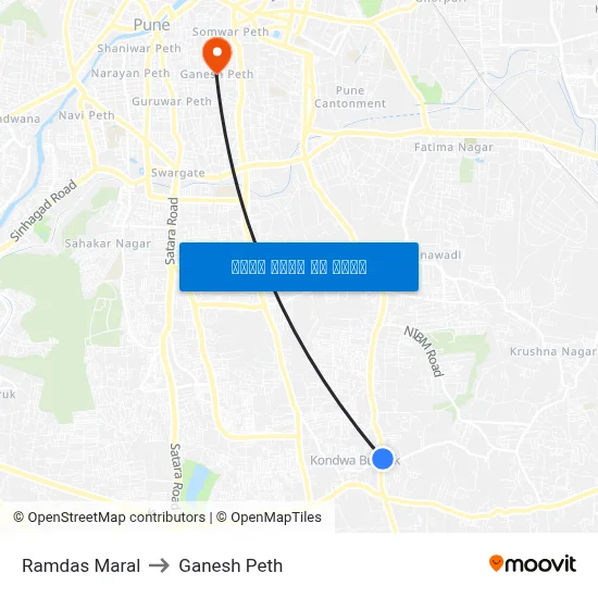 रामदास मराळ to गणेश पेठ map