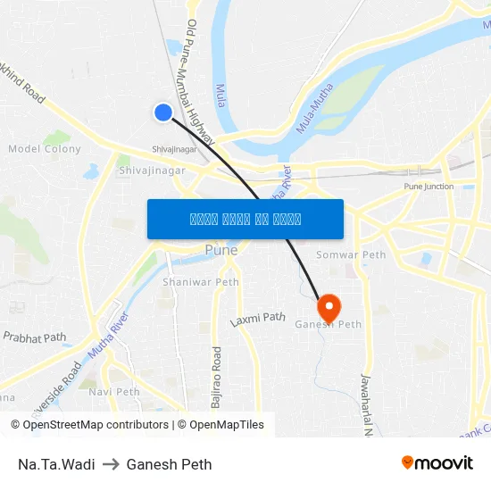 ना.ता.वाडी to गणेश पेठ map