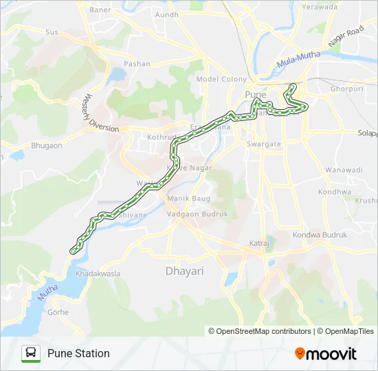 RATRANI 7 Bus Line Map
