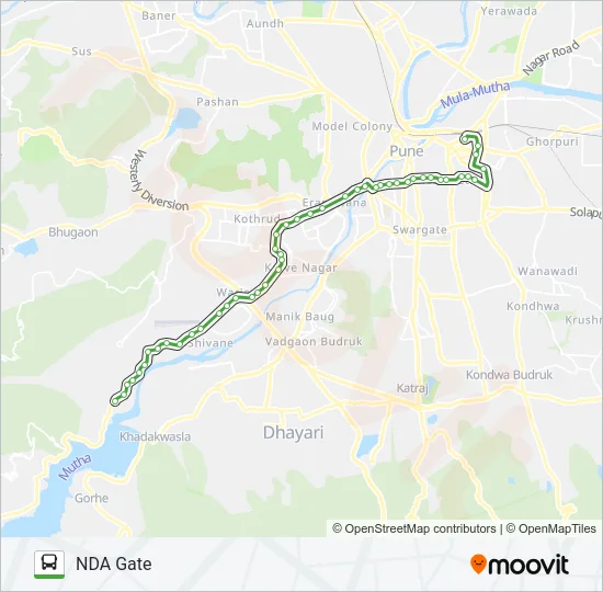 RATRANI 7 Bus Line Map