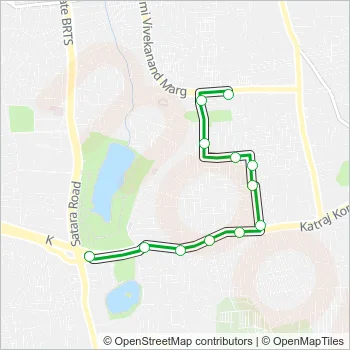 AP2 Bus Line Map