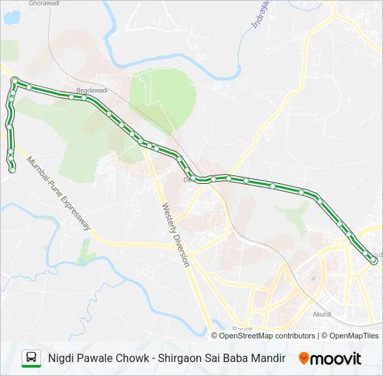 SHATAL 1 Bus Line Map