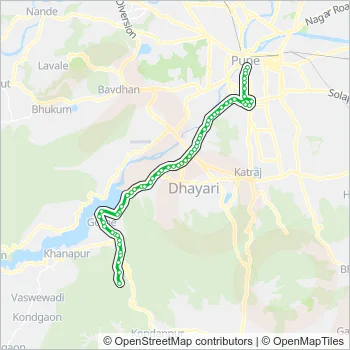 50 Bus Line Map