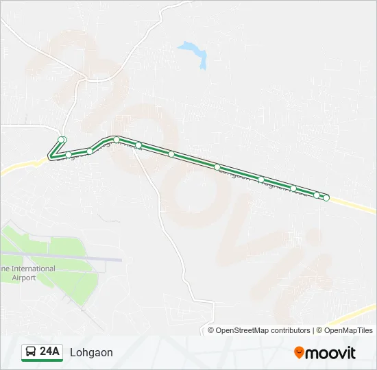 24A Bus Line Map