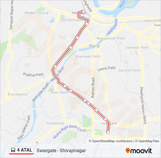 4 ATAL Bus Line Map