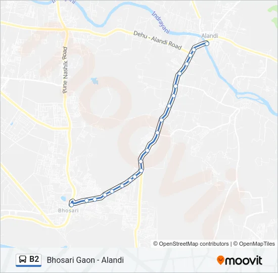 B2 Bus Line Map