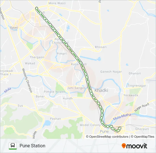 RATRANI 6 Bus Line Map