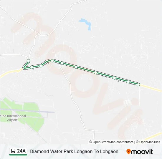 24A Bus Line Map