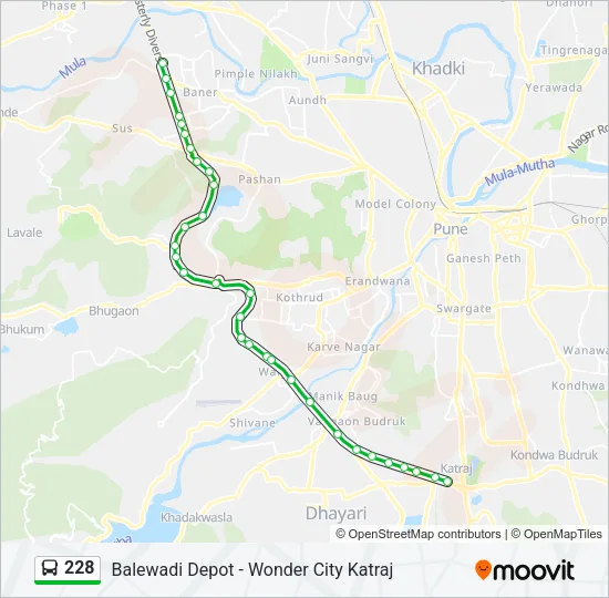228 Bus Line Map
