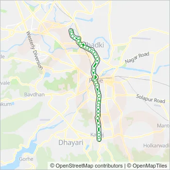 11C Bus Line Map