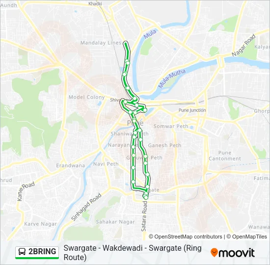 2BRING Bus Line Map