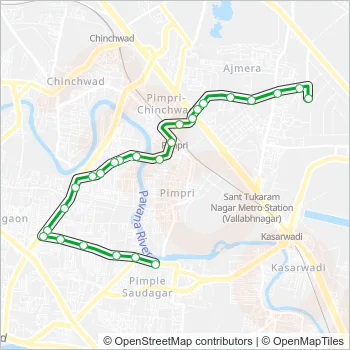 331C Bus Line Map