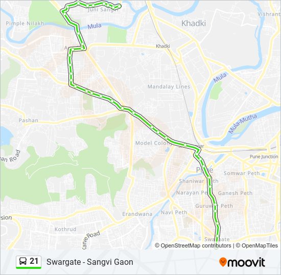 How to get to Vitbhatti (Soos Road) in Pune & Velhe by Bus?