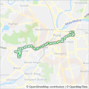 81 Bus Line Map