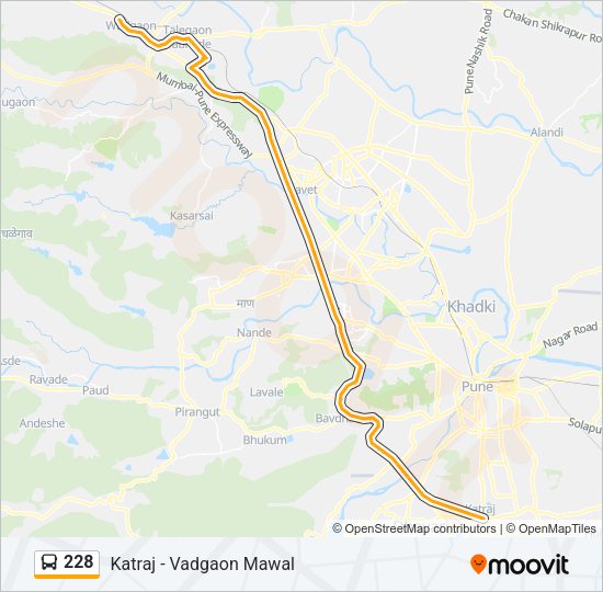 228 Bus Line Map