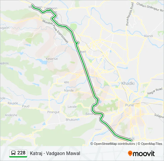 228 Bus Line Map