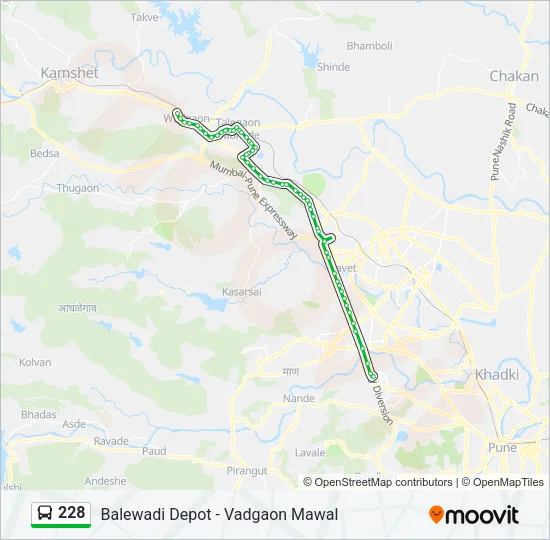 228 Bus Line Map