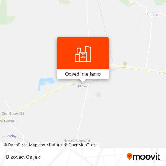 Karta Bizovac