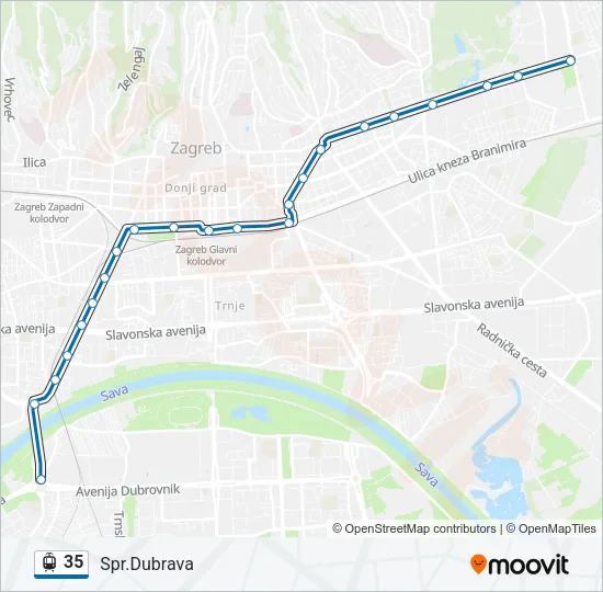 35 Light Rail Line Map