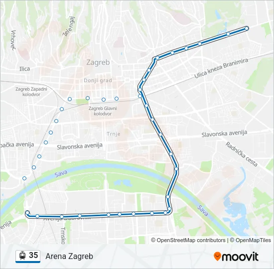35 Light Rail Line Map