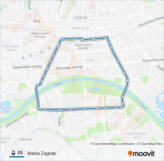35 Light Rail Line Map