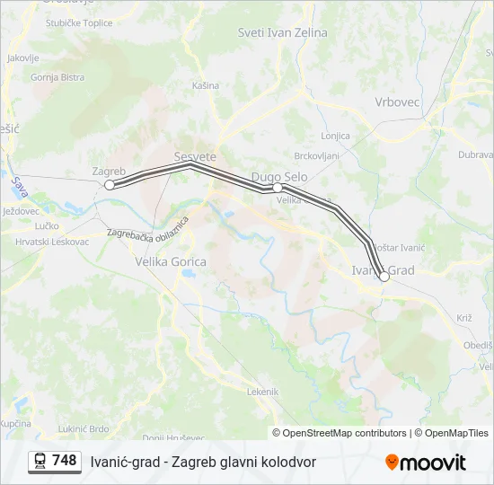 748 Train Line Map