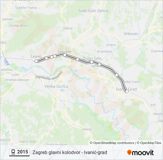 2015 Train Line Map