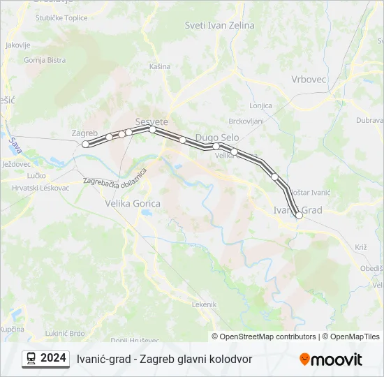 2024 Train Line Map