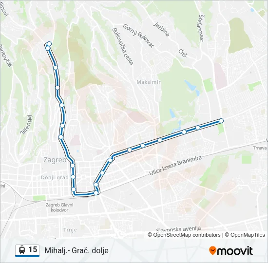 15 Light Rail Line Map