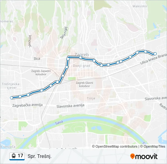 17 Light Rail Line Map
