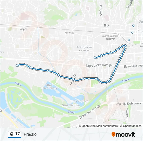 17 Light Rail Line Map
