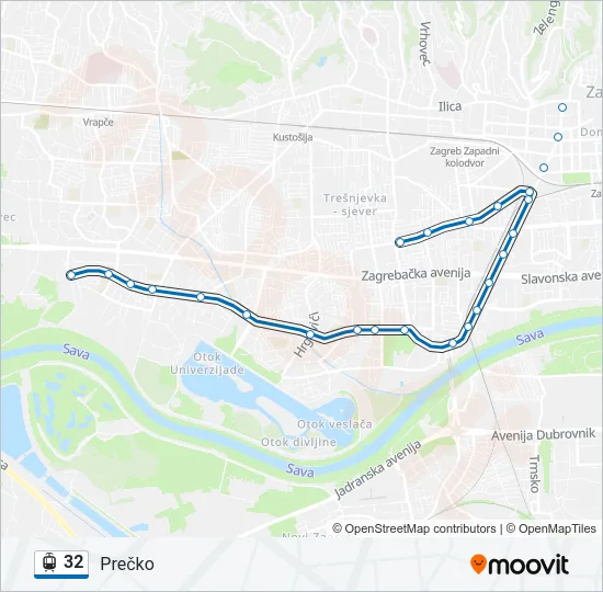 32 Light Rail Line Map