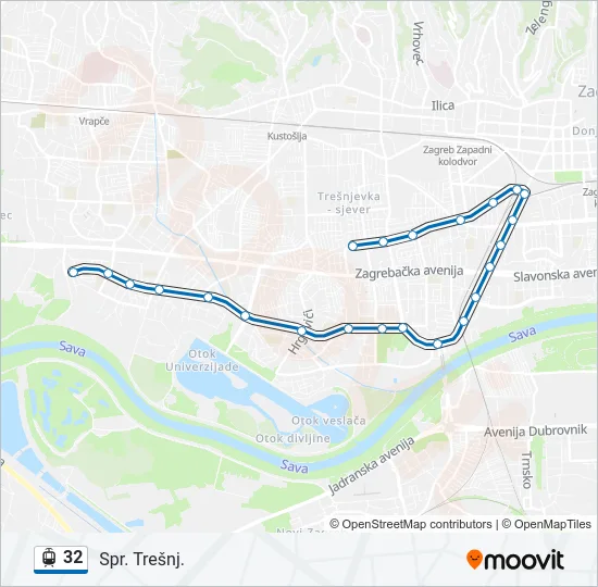 32 Light Rail Line Map