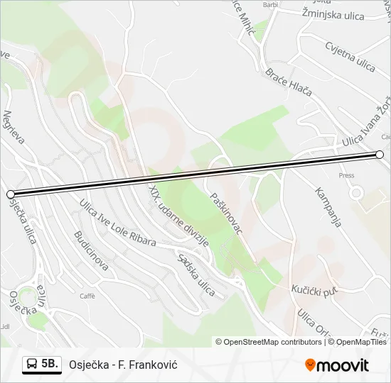 5B. Bus Line Map