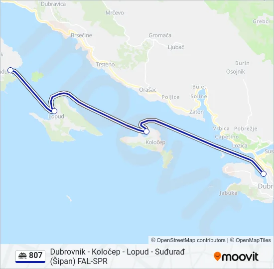 807 Ferry Line Map